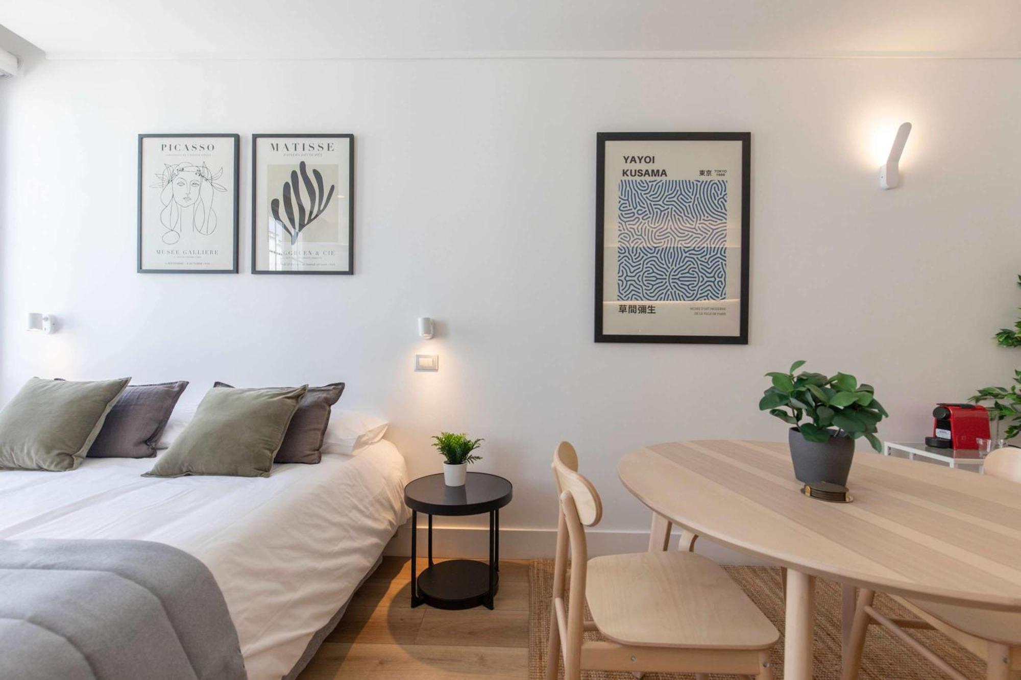 Hom I Nuevo Y Acogedor Departamento En Republica * Santiago