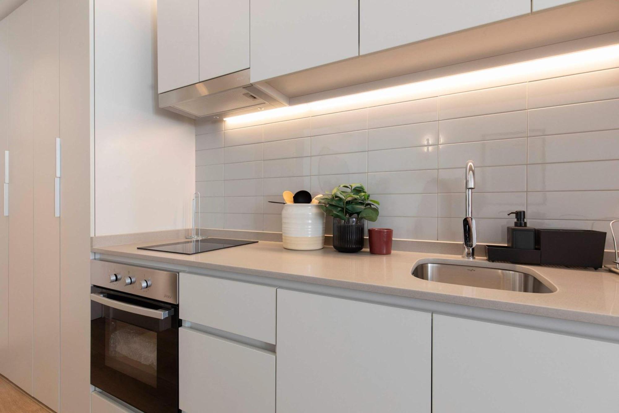 Hom I Nuevo Y Acogedor Departamento En Republica Apartamento Santiago